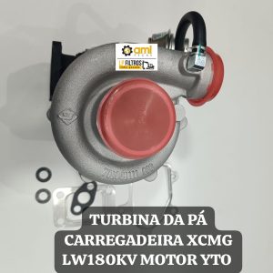 TURBINA PÁ CARREGADEIRA XCMG LW180KV MOTOR YTO - 860142311