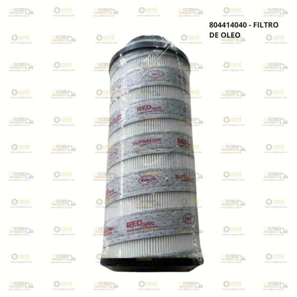 FILTRO DE ÓLEO XCMG- XDR100 - XDE130 - XPF1214 - 804414040