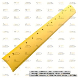 LÂMINA CURVA XCMG GR1803 - 381600477